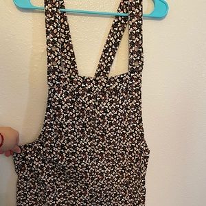 Target floral overall dress